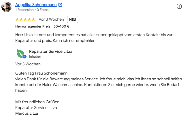 Reparatur einer Haier Waschmaschine Reparatur einer Haier Waschmaschine