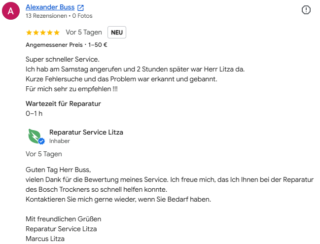 Reparatur eines Bosch Trockners Reparatur eines Bosch Trockners
